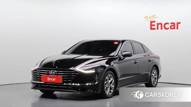 Hyundai Sonata (DN8) 2019 Черный из Кореи