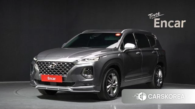 Hyundai Santa Fe TM 2018 Серый из Кореи