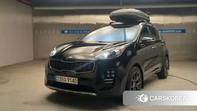 Kia Sportage 4th Generation 2018 Черный из Кореи