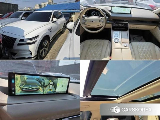 Genesis GV80 2022 Белый из Кореи