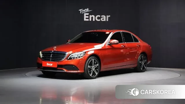 Mercedes-Benz C-Class W205 2019 Красный из Кореи