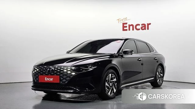 Hyundai The New Grandeur IG Hybrid 2022 Черный из Кореи