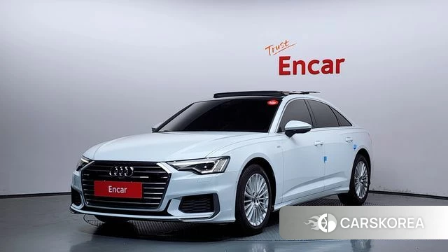 Audi A6 (C8) 2021 Белый из Кореи