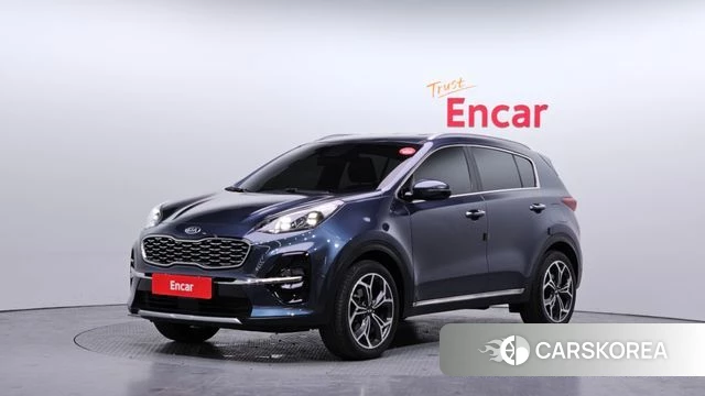 Kia Sportage The Bold 2020 Синий из Кореи