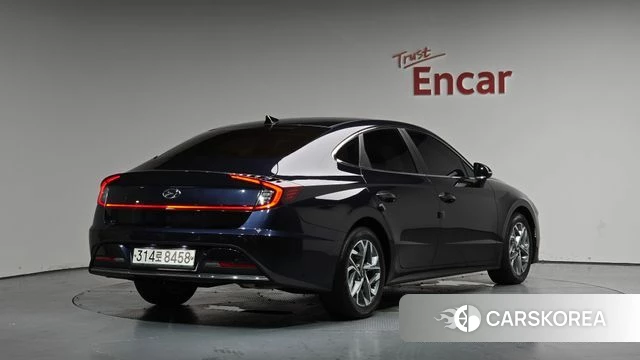 Hyundai Sonata (DN8) 2019 Синий из Кореи