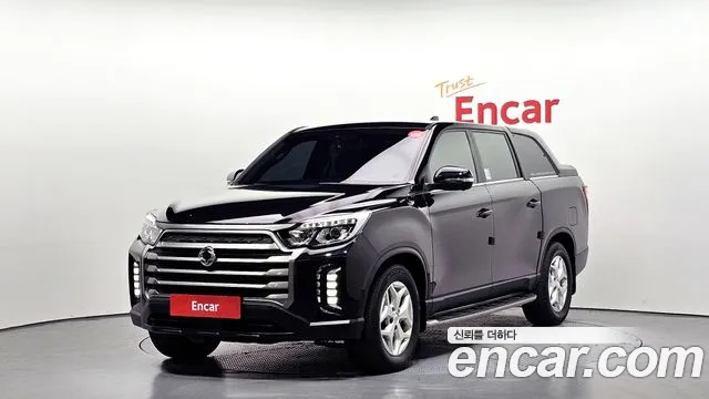 Ssangyong The New Rexton Sport 2021 Черный из Кореи