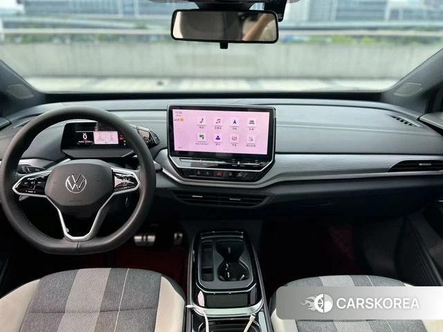 Volkswagen ID.4 CROZZ 2024 Серебристо-серый из Китая