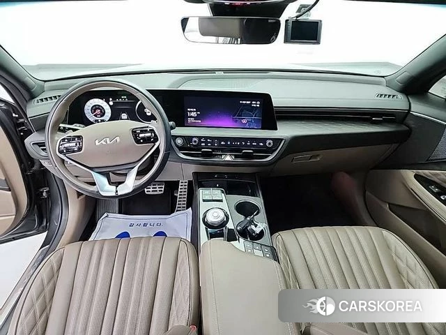 Kia K8 2022 Серый из Кореи