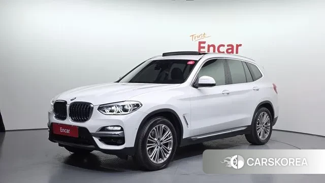 BMW X3 (G01) 2021 Белый из Кореи