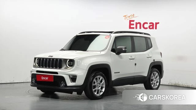 Jeep Renegade 2021 Белый из Кореи