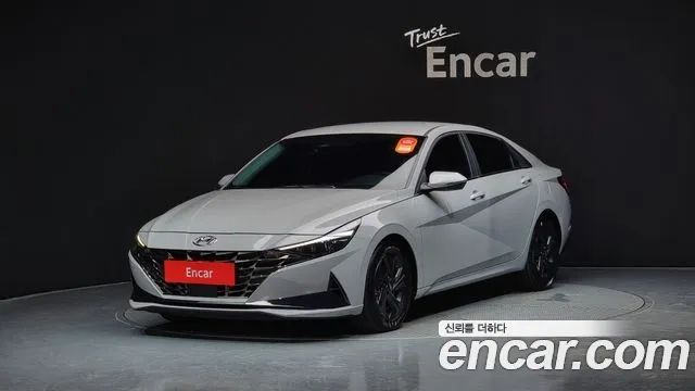 Hyundai Avante (CN7) 2021 Серый из Кореи