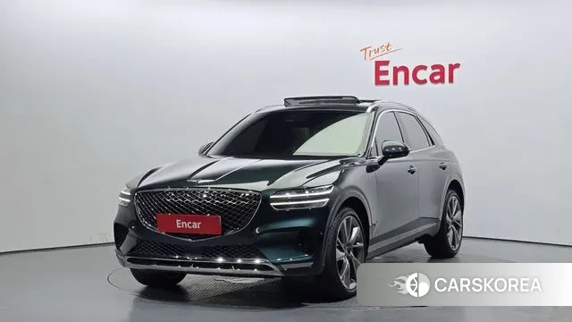 Genesis GV70 2021 Темно-зеленый из Кореи