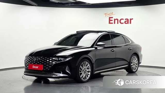 Hyundai The New Grandeur IG Hybrid 2022 Черный из Кореи