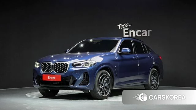 BMW X4 (G02) 2023 Синий из Кореи