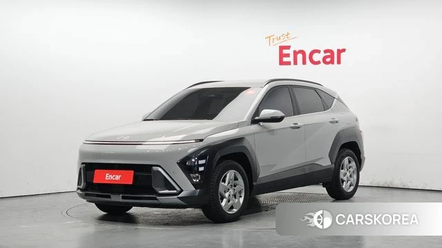 Hyundai Kona (SX2) 2023 Серебристо-серый из Кореи