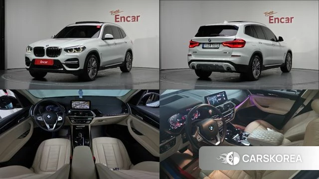 BMW X3 (G01) 2020 Белый из Кореи