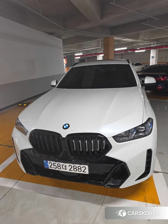 BMW X6 (G06) 2025 Белый из Кореи
