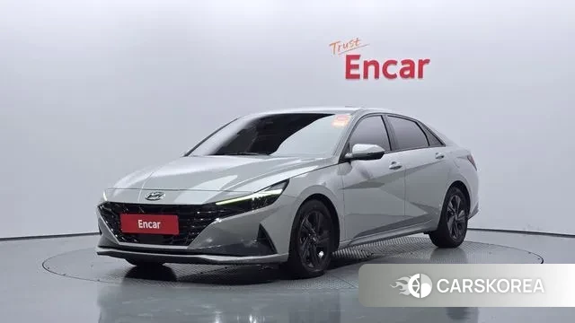 Hyundai Avante Hybrid (CN7) 2020 Серебряный из Кореи
