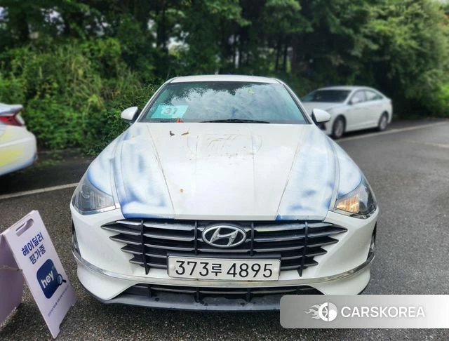 Hyundai Sonata (DN8) 2020 Белый из Кореи