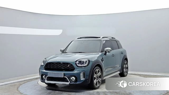 Mini Cooper SD Countryman 2021 Небесно-голубой из Кореи
