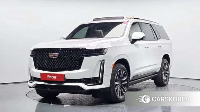 Cadillac Escalade 5th Generation 2022 Белый из Кореи
