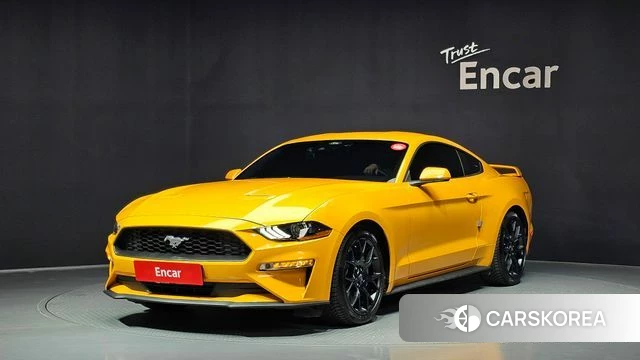 Ford Mustang 2022 Желтый из Кореи