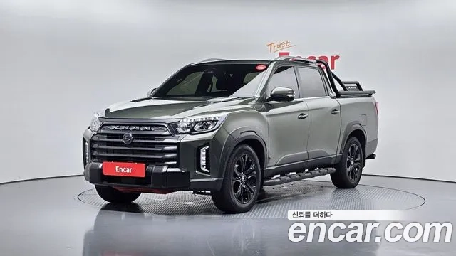 Ssangyong The New Rexton Sports Cannes 2022 Зеленый из Кореи