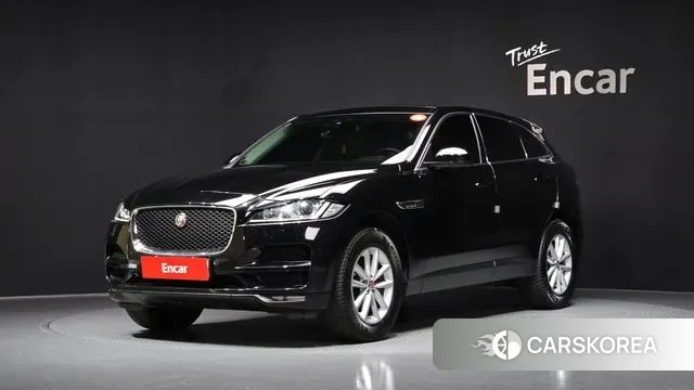 Jaguar F-PACE 2018 Черный из Кореи