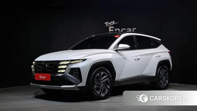 Hyundai The New Tucson Hybrid (NX4) 2024 Белый из Кореи