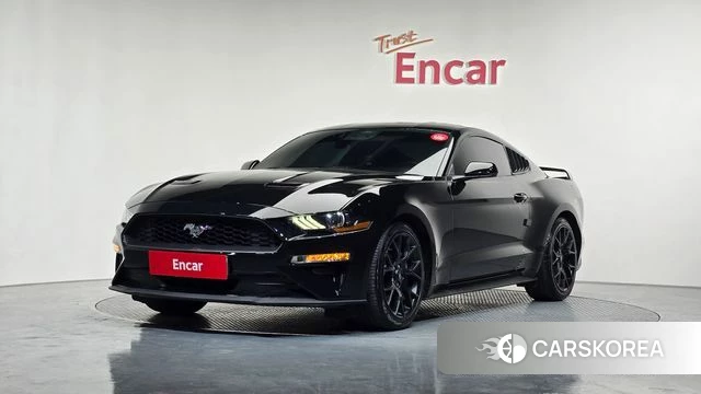 Ford Mustang 2020 Черный из Кореи