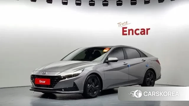 Hyundai Avante Hybrid (CN7) 2021 Серый из Кореи