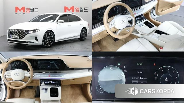 Hyundai The New Grandeur IG 2020 Белый из Кореи