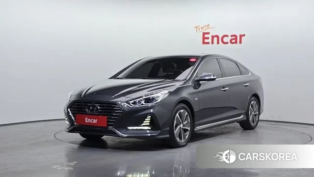 Hyundai Sonata New Rise Hybrid 2018 Серый из Кореи