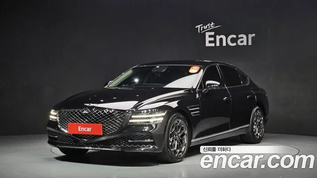 Genesis G80 (RG3) 2020 Черный из Кореи