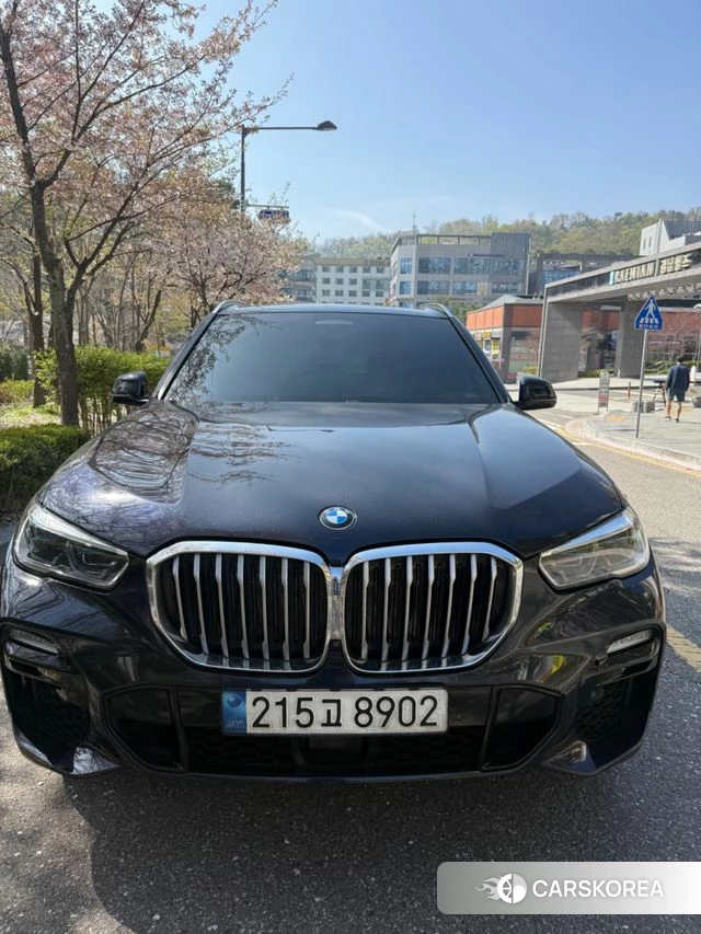 BMW X5 (G05) 2021 Черный из Кореи