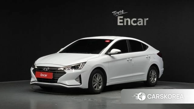 Hyundai The New Avante AD 2019 Белый из Кореи