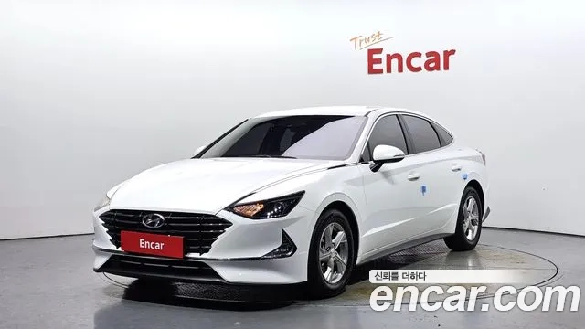 Hyundai Sonata (DN8) 2019 Белый из Кореи