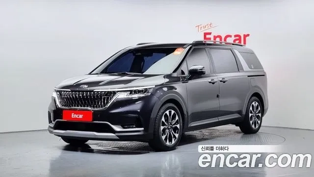 Kia Carnival 4th generation 2021 Серый из Кореи