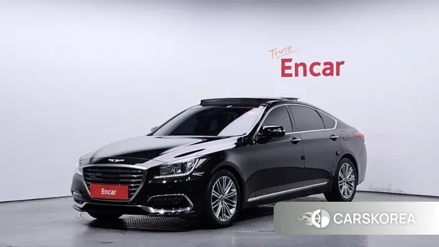 Genesis G80 2018 Черный из Кореи