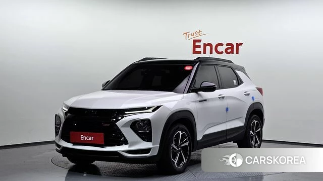 Chevrolet (GM Daewoo) Trailblazer 2020 Белый двухцветный из Кореи