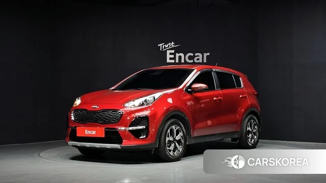 Kia Sportage The Bold 2021 Красный из Кореи