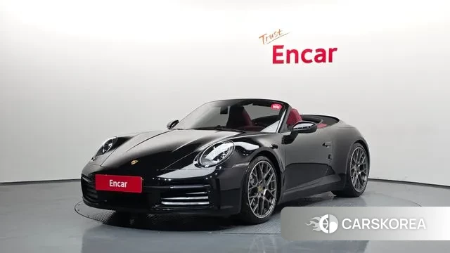 Porsche 911(992) 2021 Черный из Кореи