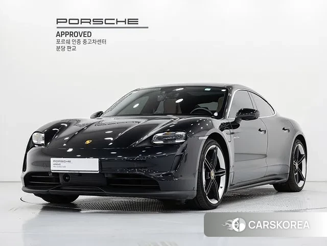 Porsche Taycan 2023 Черный из Кореи