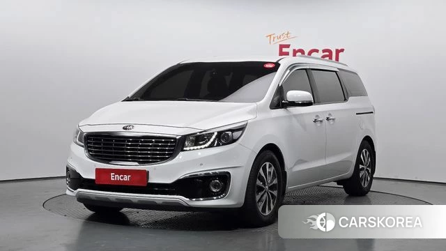 Kia All New Carnival 2018 Белый из Кореи