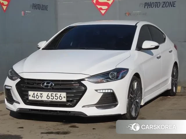 Hyundai Avante AD 2018 Белый из Кореи