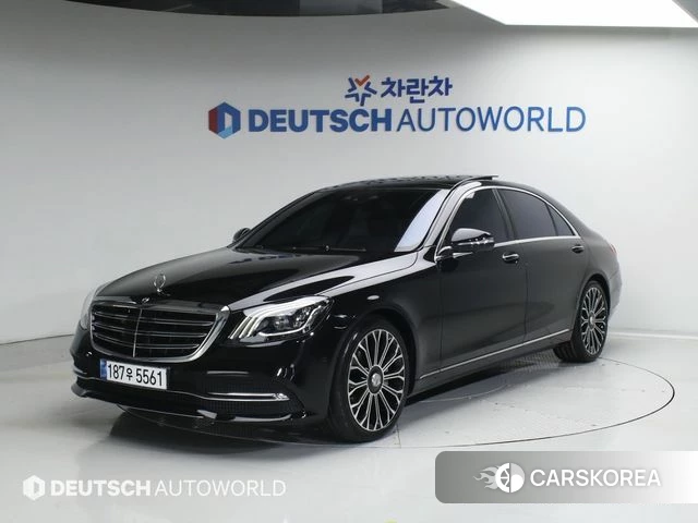 Mercedes-Benz S-Class W222 2020 Черный из Кореи