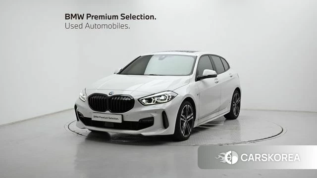BMW 1 Series (F40) 2024 Белый из Кореи