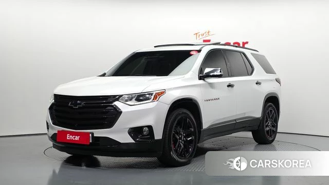 Chevrolet (GM Daewoo) Traverse 2021 Белый из Кореи