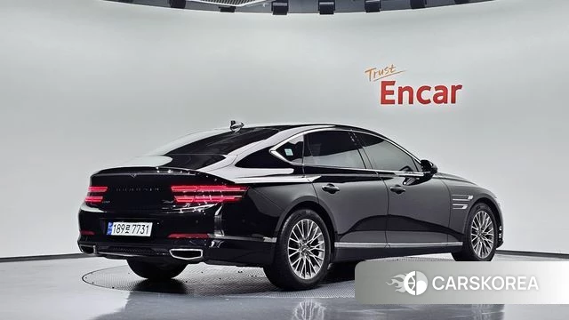 Genesis G80 (RG3) 2021 Черный из Кореи
