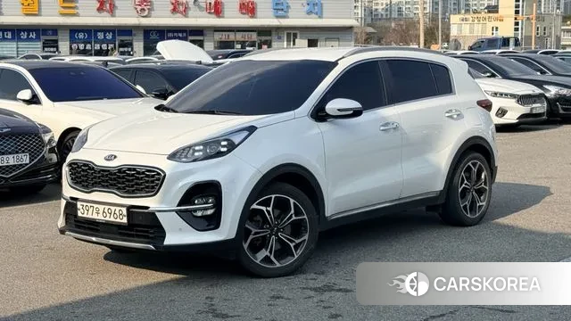 Kia Sportage The Bold 2020 Белый из Кореи